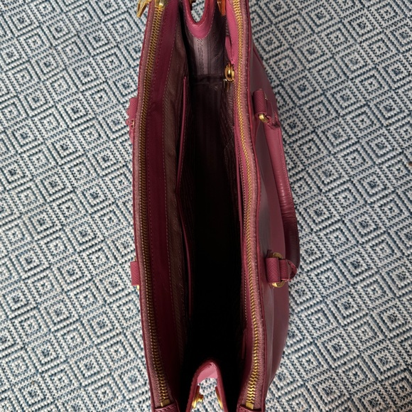 Prada Galleria Saffiano Tote, Peonia - Picture 16 of 17